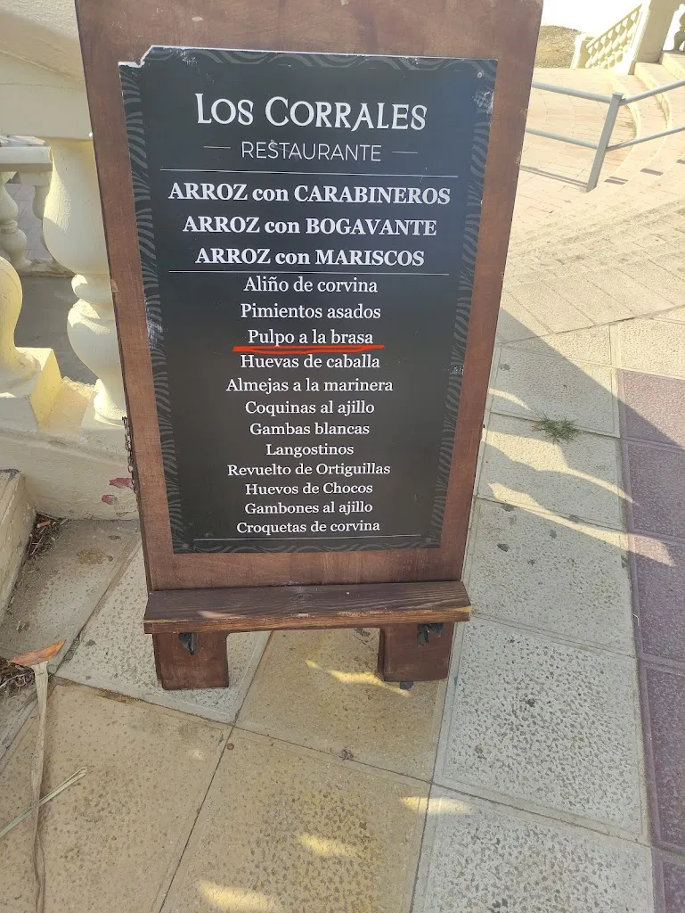 Menu_Bar Restaurante Los Corrales_Chipiona_immagine_2