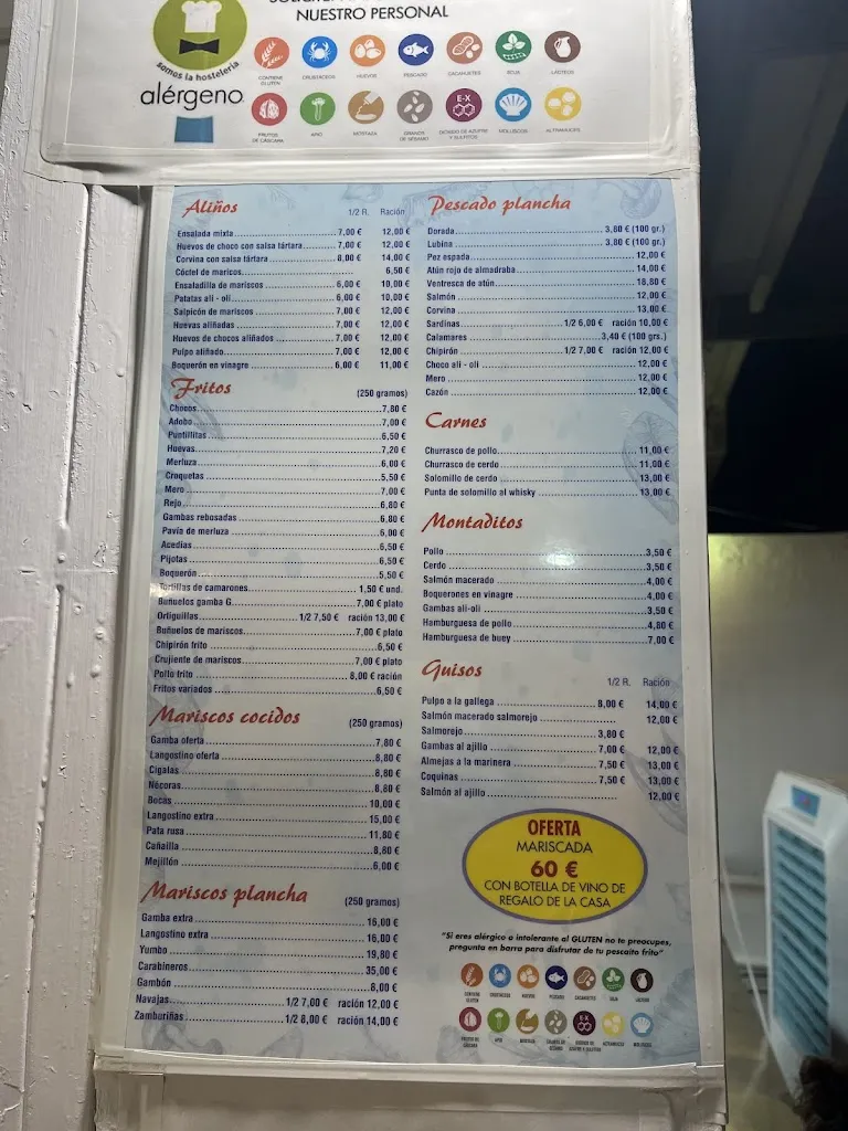 Menu_Marisquería jUAN sERRANO_Chipiona_image_1