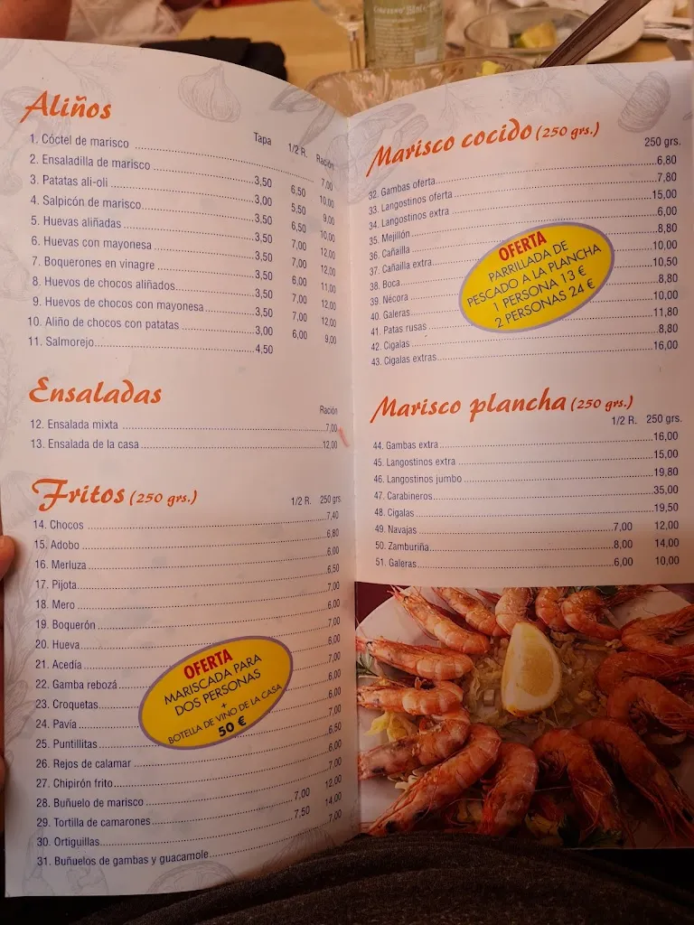 Menu_Marisquería jUAN sERRANO_Chipiona_image_2