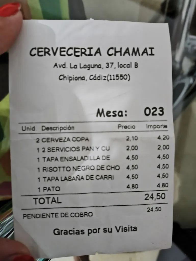 Manon Garcia_Cervecería Chamai_Chipiona_review