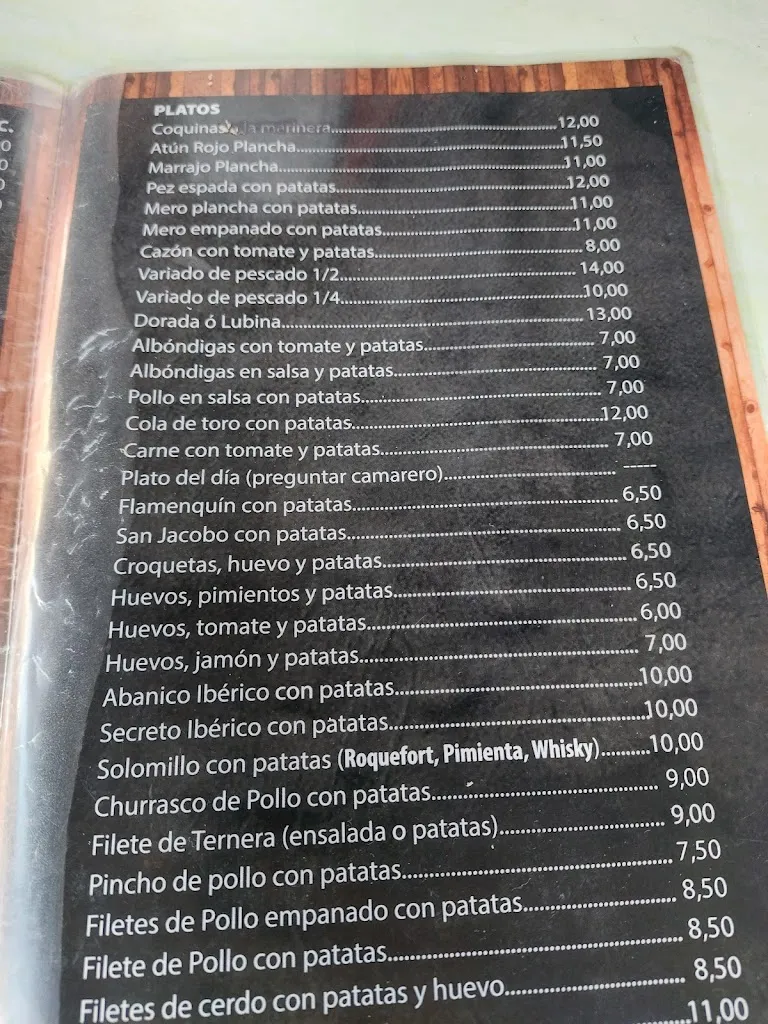 Menu_Bar Salaito_Chipiona_image_2