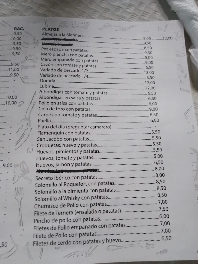 Menu_Bar Salaito_Chipiona_image_3