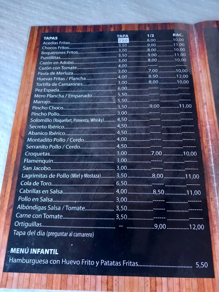 Menu_Bar Salaito_Chipiona_image_4