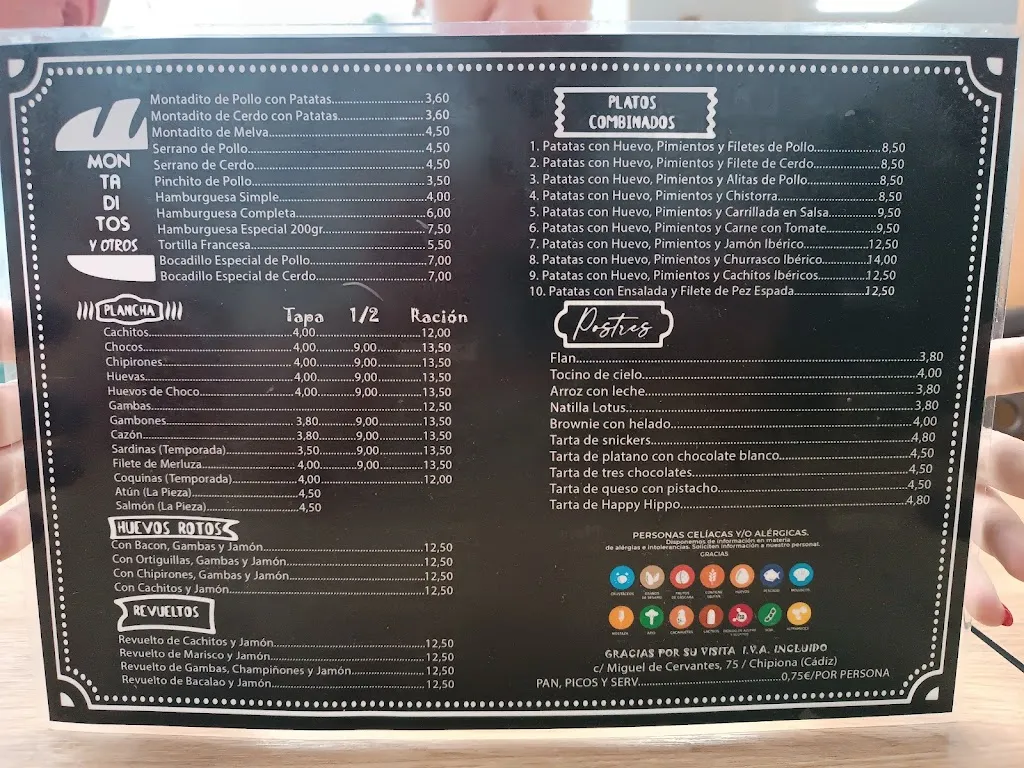 Menu_Rubio Marcario_Chipiona_image_1