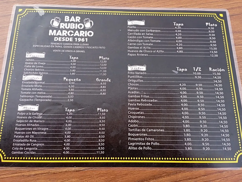 Menu_Rubio Marcario_Chipiona_image_3