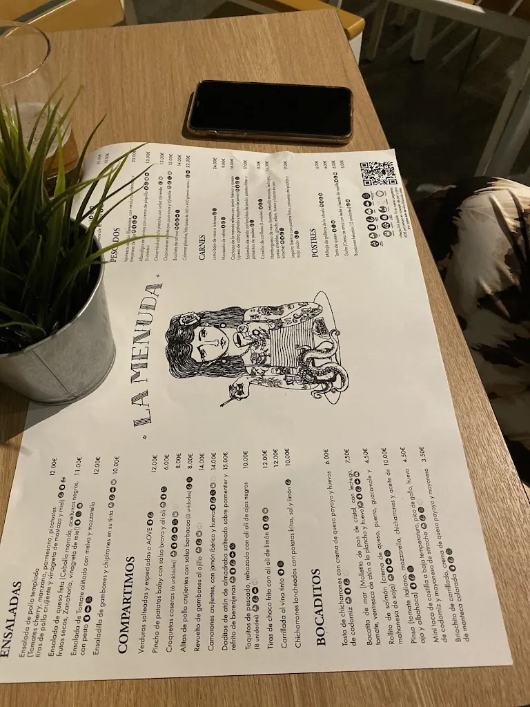 Menu_La Menuda - Cocina Rústica_Conil de la Frontera_immagine_2