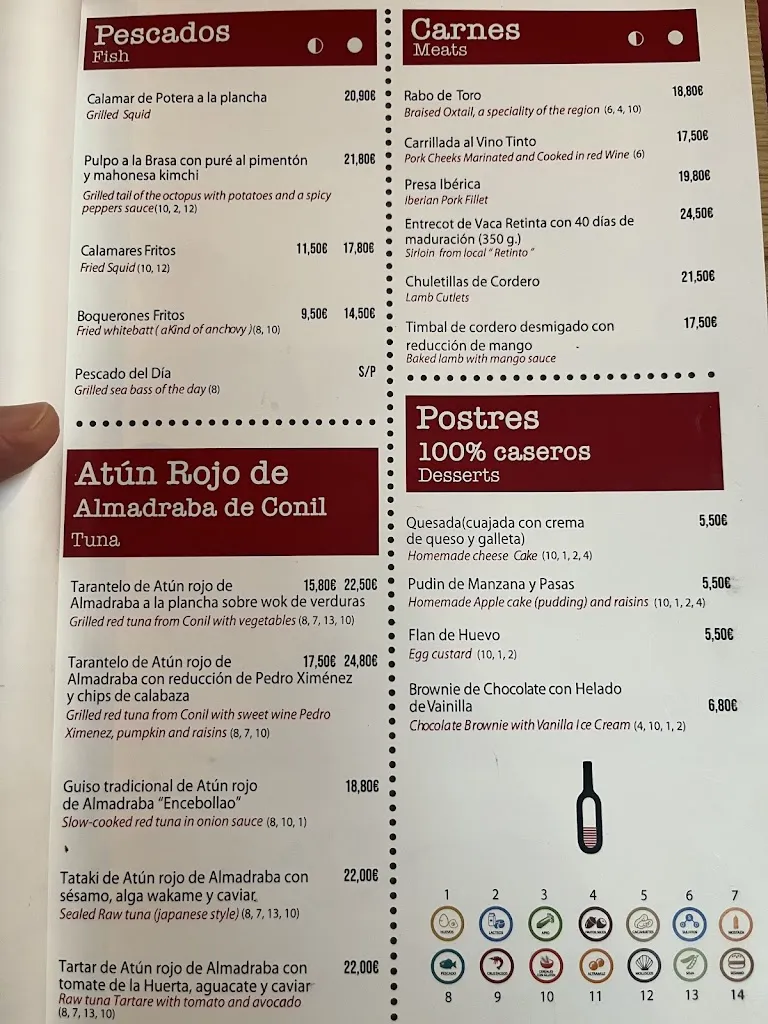 Menu_Restaurante El Tascón De La Prensa_Conil de la Frontera_image_1