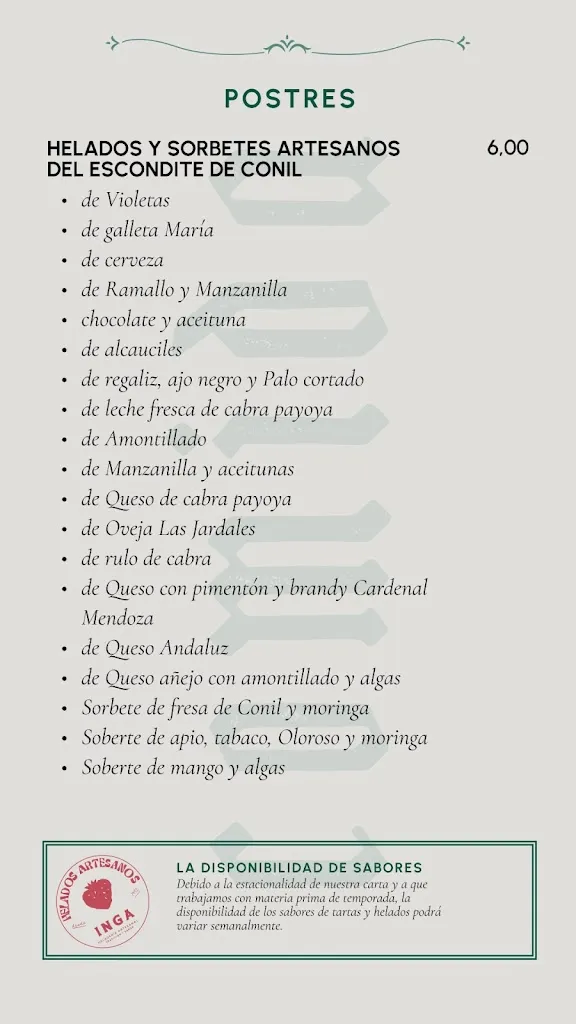 Menü_El Escondite de Conil_Conil de la Frontera_Bild_3