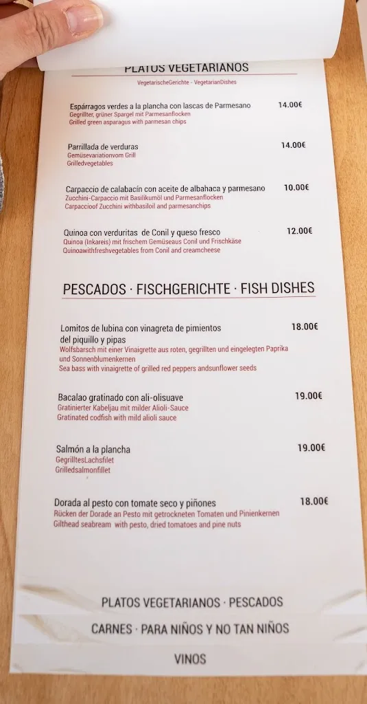 Menu_Bar Ligero RESTAURANTE_Conil de la Frontera_image_1