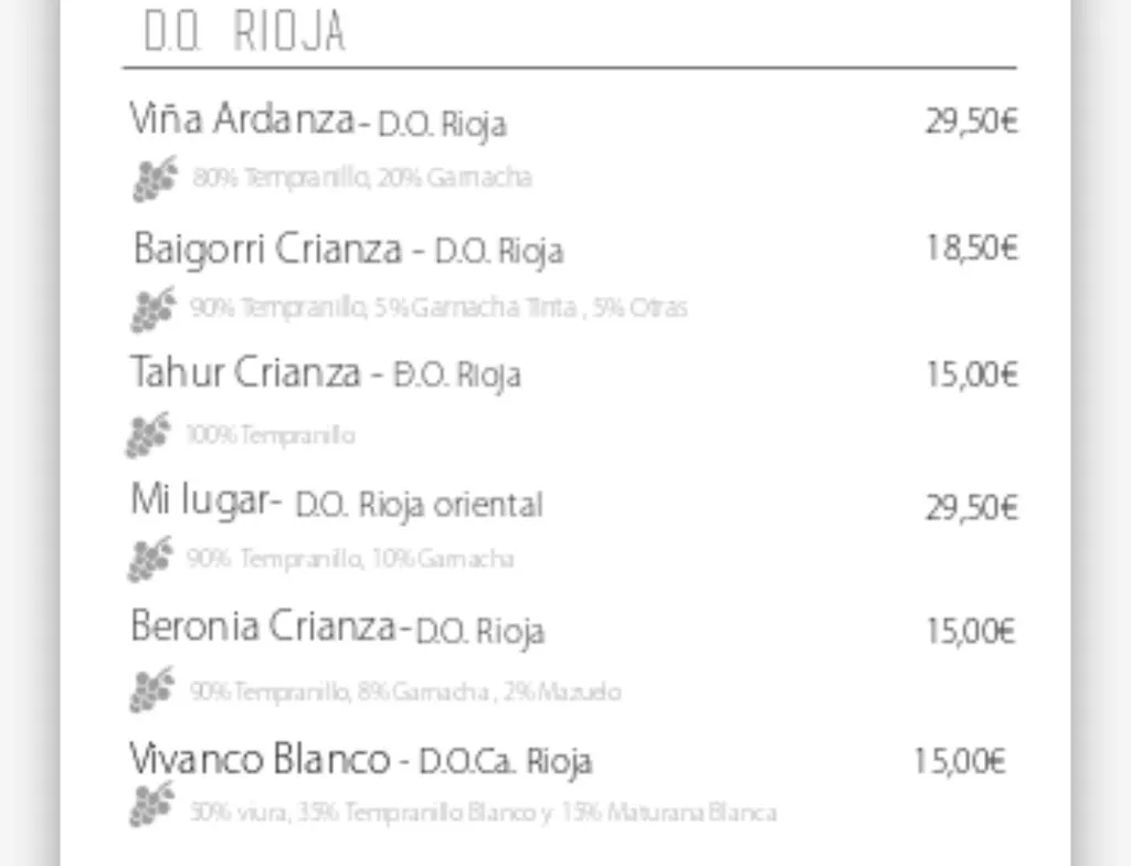 Menu_Maringo Restaurante_Conil de la Frontera_image_2