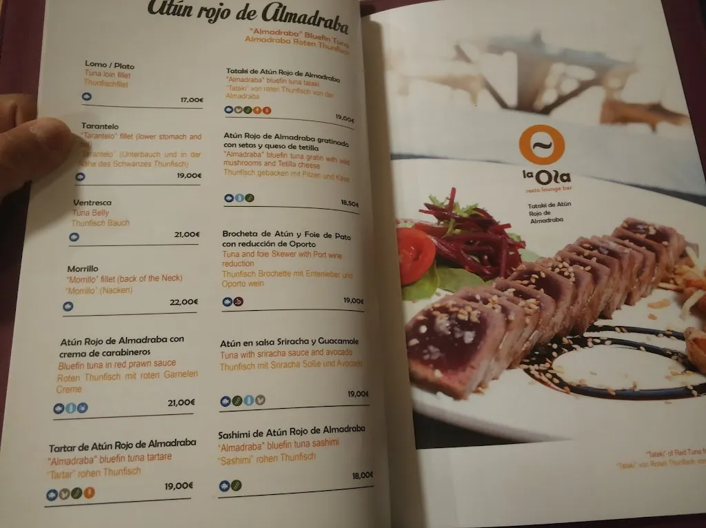 Menu_Restaurante La Ola_Conil de la Frontera_image_1