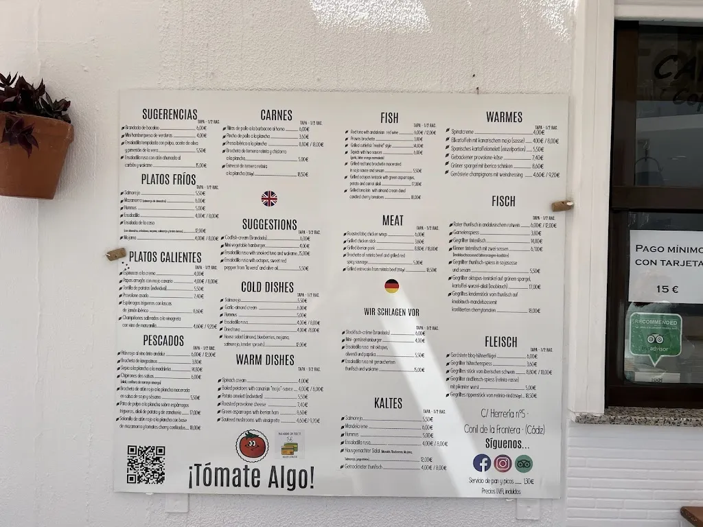 Menu_Bar Tómate Algo_Conil de la Frontera_image_1