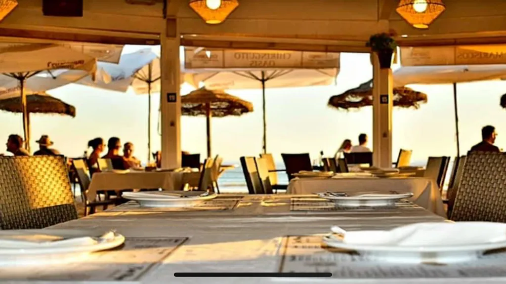 Oasis Playa restaurant in Conil de la Frontera