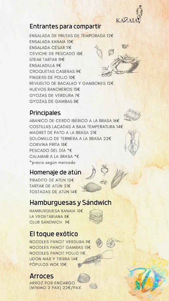 Menu_KANAIA central_Conil de la Frontera_image_3