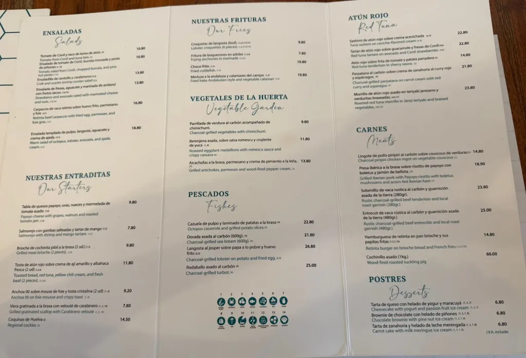 Menu_Catalina Conil_Conil de la Frontera_image_1