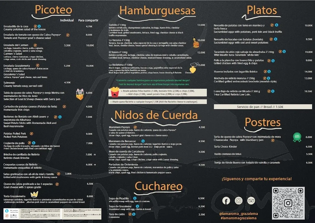 Menu_La Maroma Grazalema_Grazalema_image_1