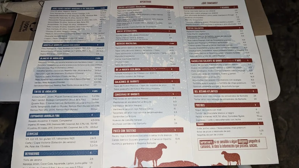 Menu_Casa Martin 1920_Grazalema_image_2