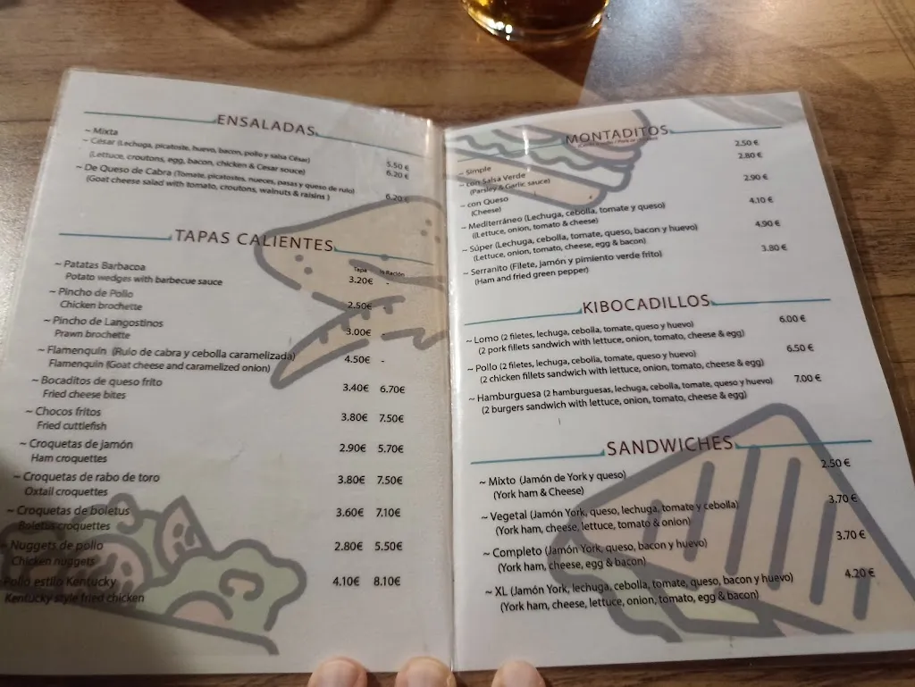 Menu_Cafe Bar Kiboca_Grazalema_image_1