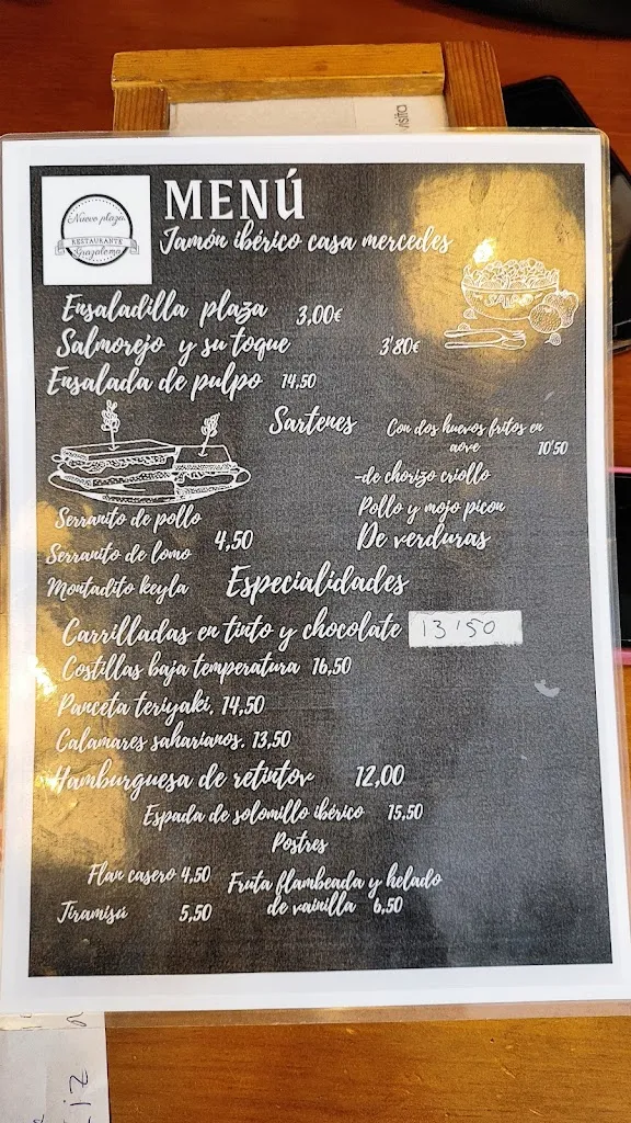 Menu_Nuevo Plaza Restaurante GRAZALEMA_Grazalema_image_1