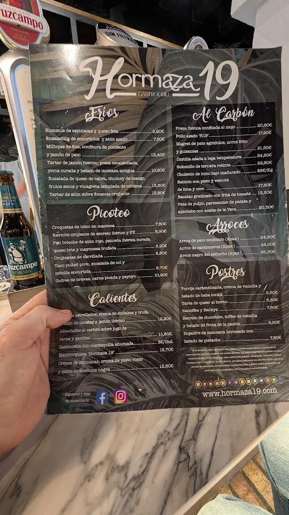 Menu_Restaurante Hormaza 19_Chiclana de la Frontera_image_3