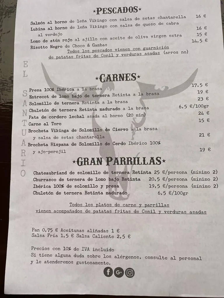 Menu_Restaurante El Santuario_Chiclana de la Frontera_image_3