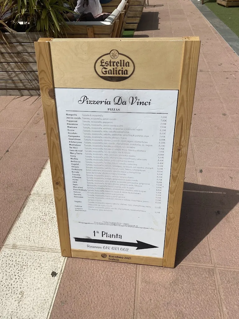 Menu_Pizzeria Da Vinci_Chiclana de la Frontera_image_1