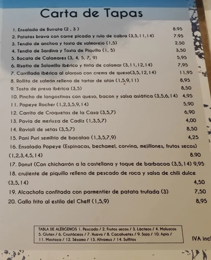 Menu_Restaurante Popeye_Chiclana de la Frontera_image_3