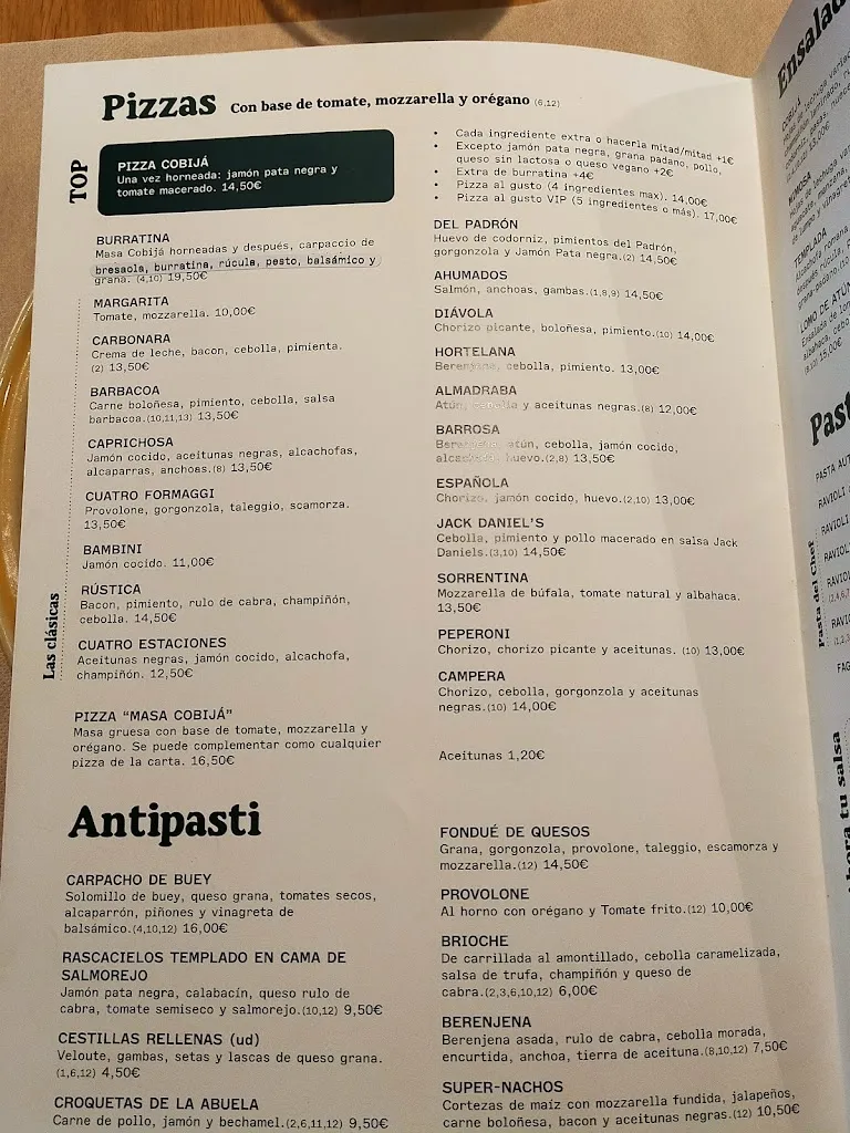 Menu_Taberna pizzería La Cobijá_Chiclana de la Frontera_image_4