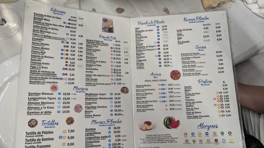 Menu_Restaurante El Campanario_Chiclana de la Frontera_immagine_1