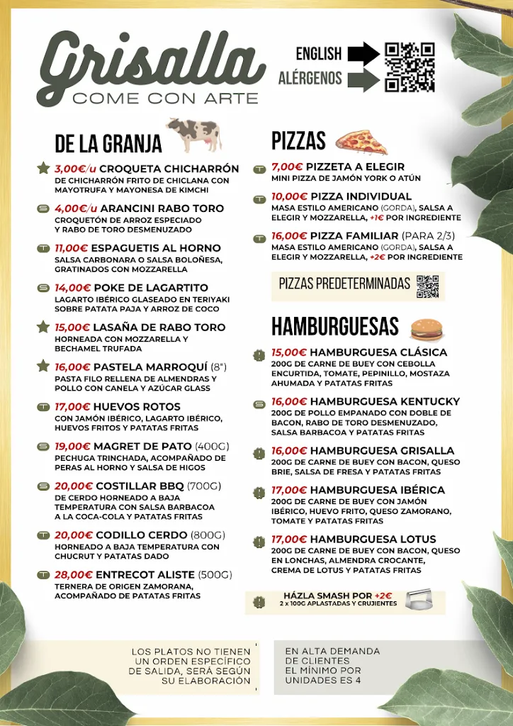 Menu_Restaurante Grisalla_Chiclana de la Frontera_image_1