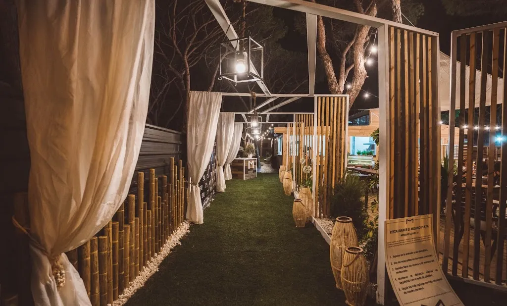 El Molino Playa restaurant in Chiclana de la Frontera