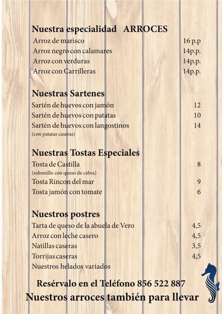 Menu_Restaurante El Rincon del Mar_Chiclana de la Frontera_image_1