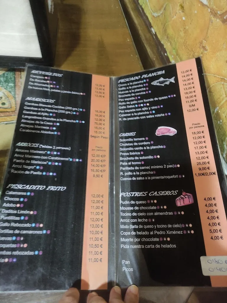 Menu_Restaurante Rafael Todo Tapas_Chiclana de la Frontera_image_3