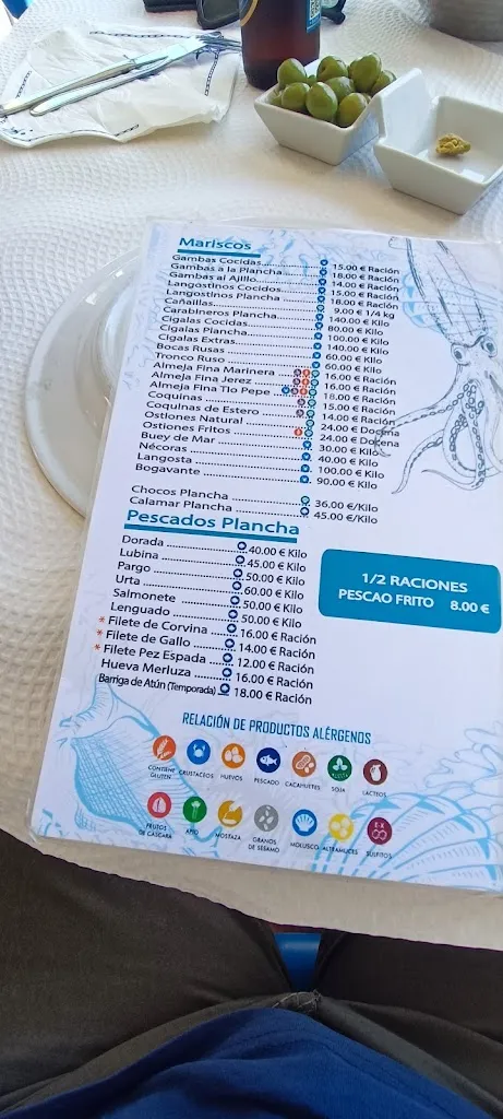 Menü_Manguita Pueblo_Chiclana de la Frontera_Bild_2