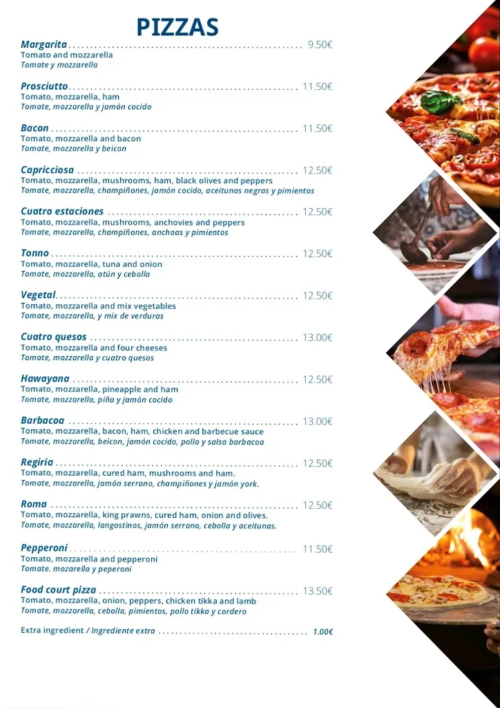 Menu_Food Court / Indian Restaurant & Pizza_Chiclana de la Frontera_image_4