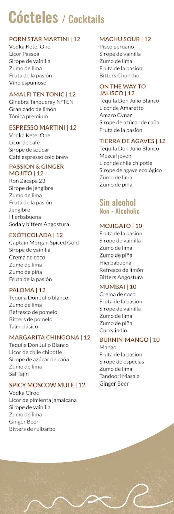 Menu_El Cuartel del Mar_Chiclana de la Frontera_immagine_1