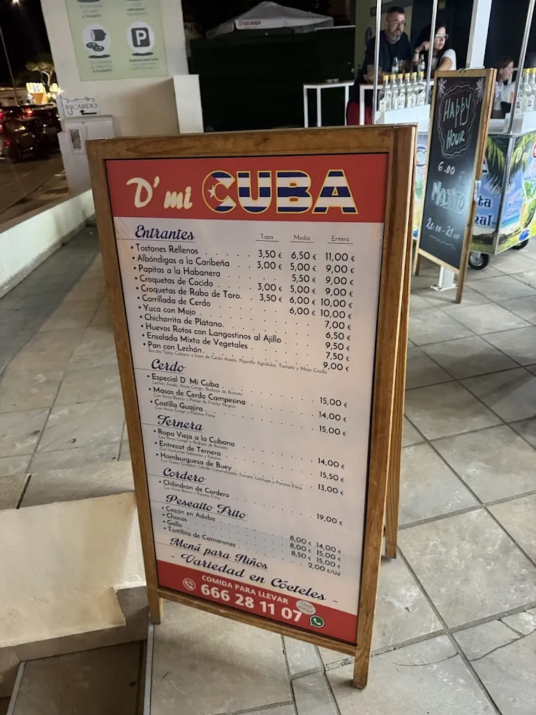 N M_D’ mi Cuba Bar Restaurante_Chiclana de la Frontera_review