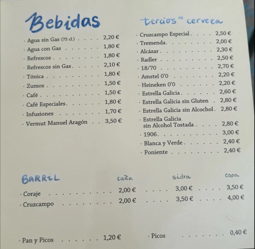 Menu_Restaurante ITO tapas chiclana_Chiclana de la Frontera_image_2