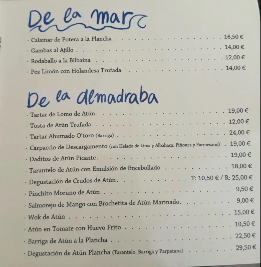 Menu_Restaurante ITO tapas chiclana_Chiclana de la Frontera_image_3