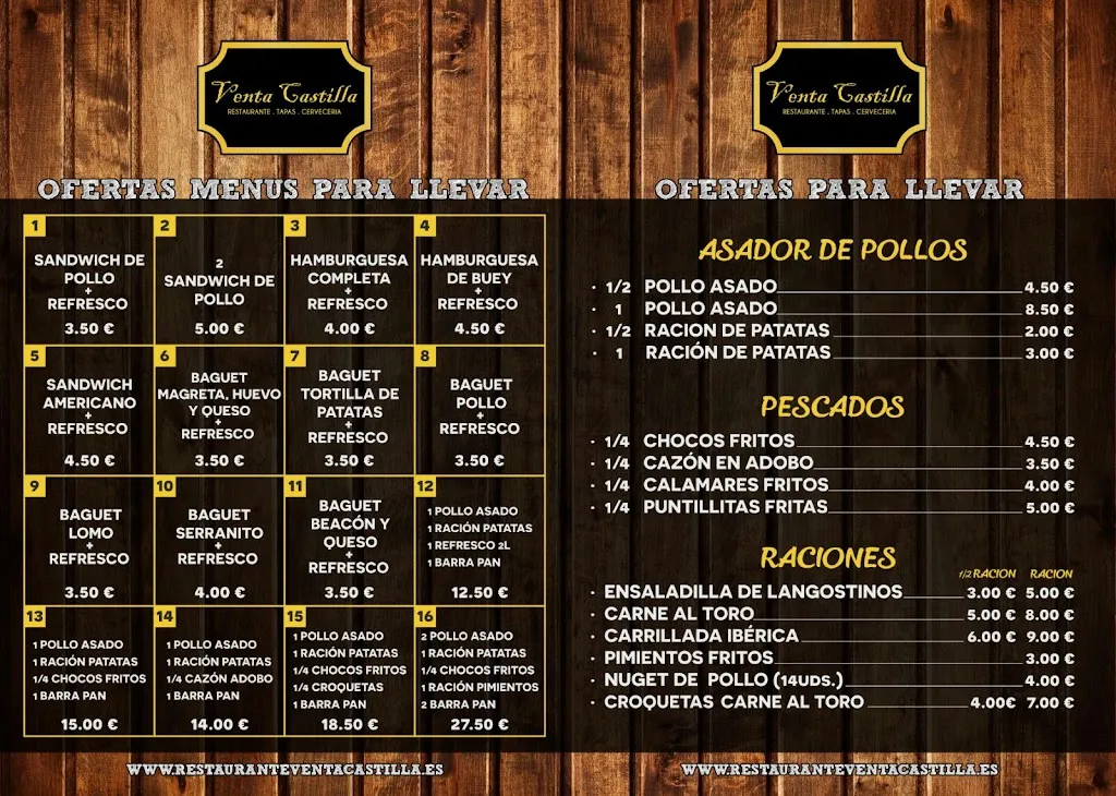 Menu_Restaurante Venta Castilla_Chiclana de la Frontera_image_4