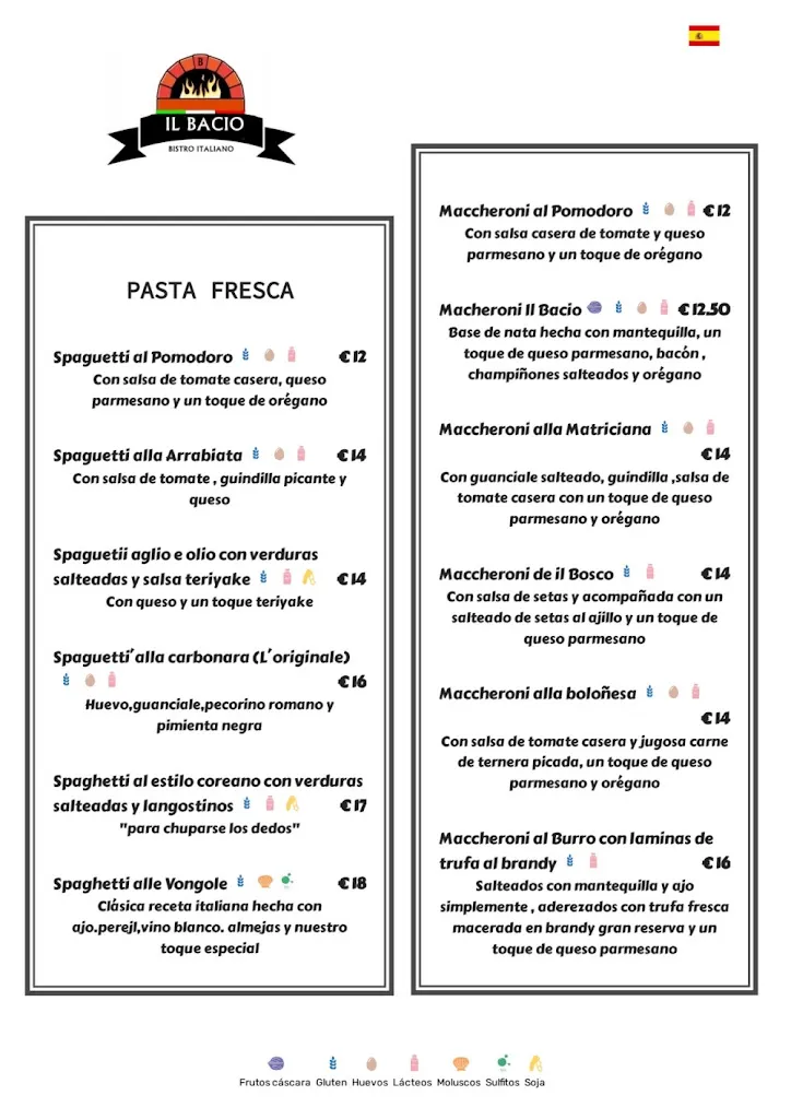 Menu_Restaurante & Pizzería Artesanal Il Bacio_Chiclana de la Frontera_image_4