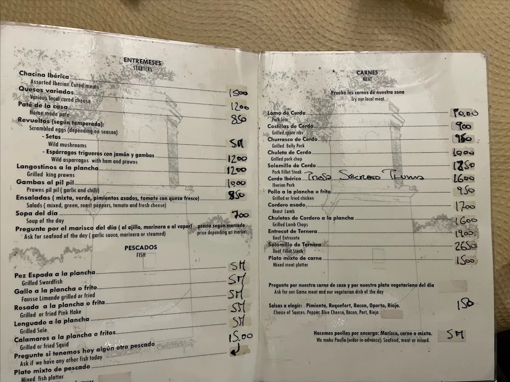 Menu_El Ventorrillero_Jimena de la Frontera_immagine_1