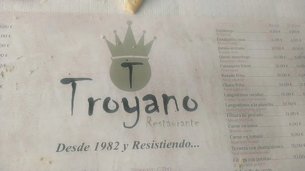 Menu_Bar-Restaurante Troyano_Jimena de la Frontera_image_4