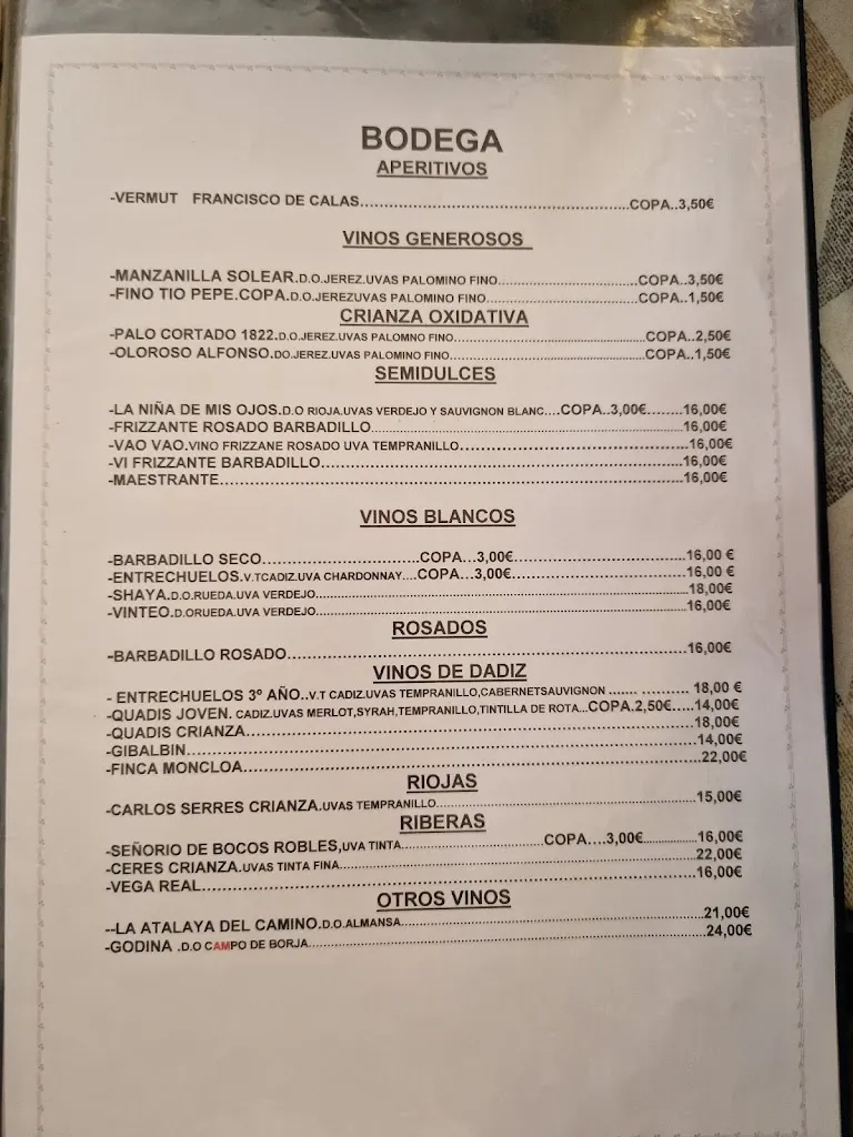 Menu_Venta El Cantarero S.L._Paterna de Rivera_image_1