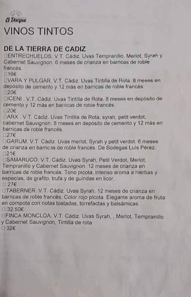 Menu_Restaurante El Duque | Medina Sidonia_Medina-Sidonia_image_1