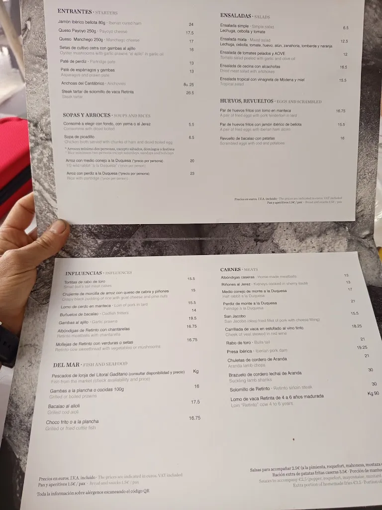 Menu_Restaurante Venta la Duquesa_Medina-Sidonia_image_1