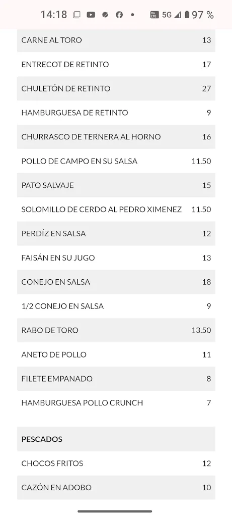 Menu_venta el sacrificio_Medina-Sidonia_image_1