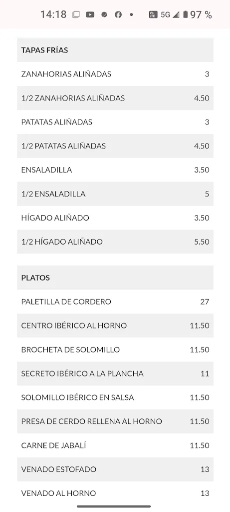 Menu_venta el sacrificio_Medina-Sidonia_image_2