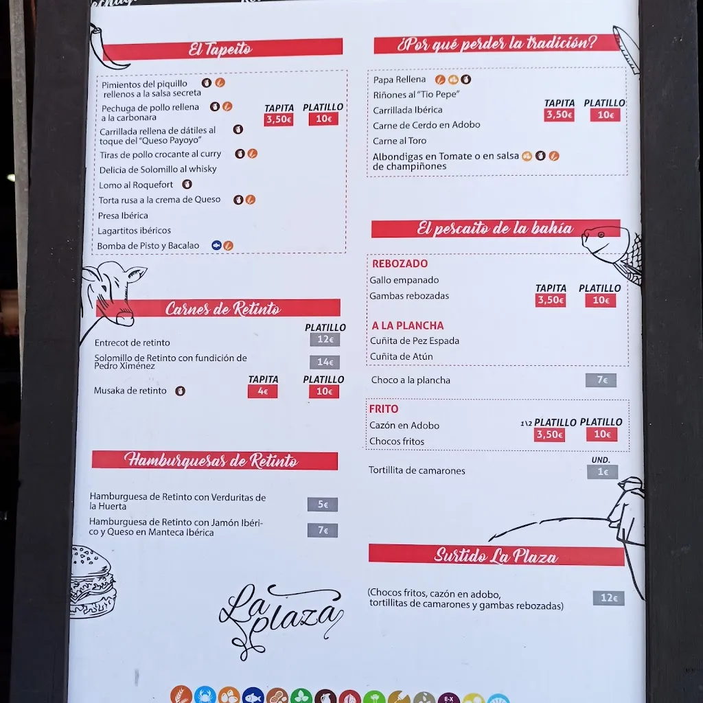 Menu_Bar la Plaza_Medina-Sidonia_image_1