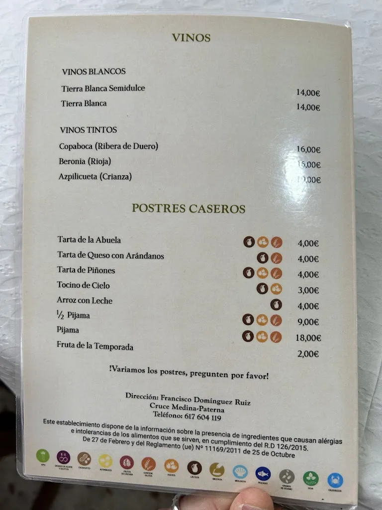 Menu_Venta El Jilguero_Medina-Sidonia_immagine_3